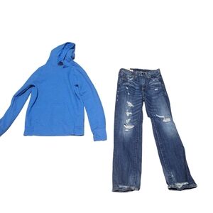 Boys Abercrombie pants and hoodie